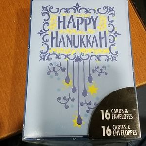Nwt! Happy hanukkah cards